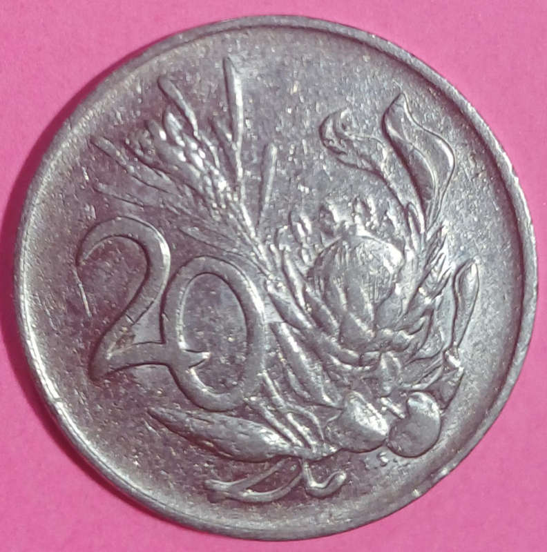 1986 SA 20 Cent