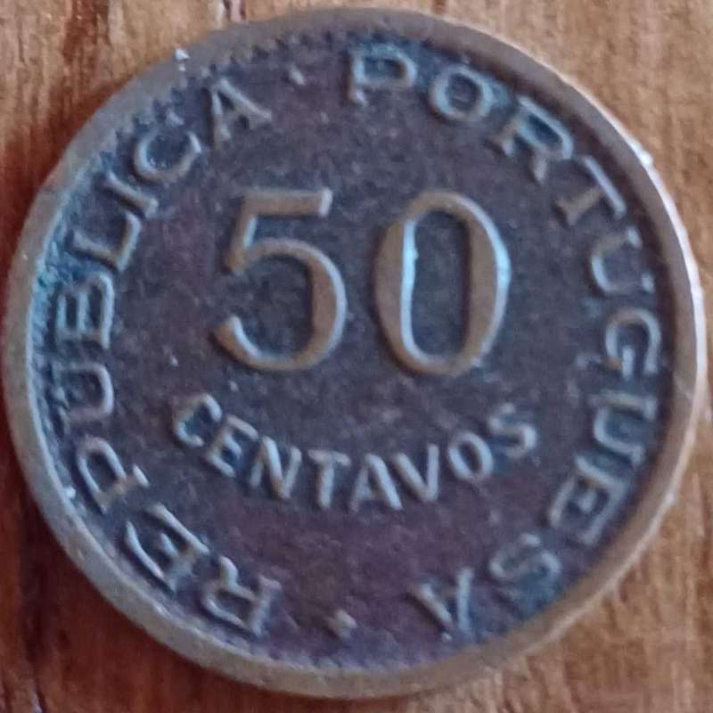 1957 Mozambique 50 Centavos
