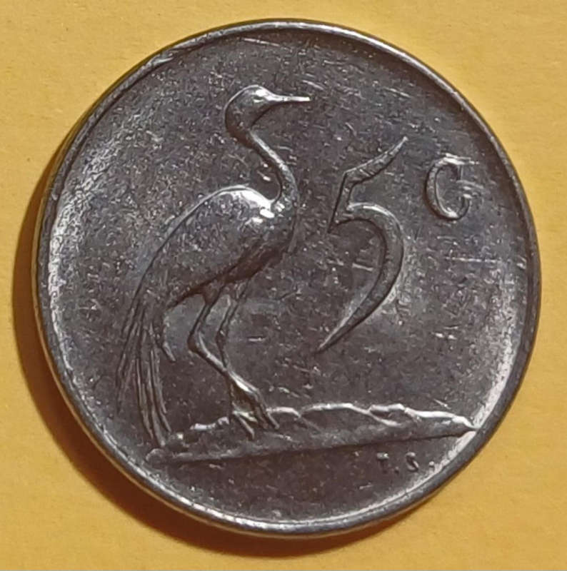 1975 SA 5 Cent (Eng)