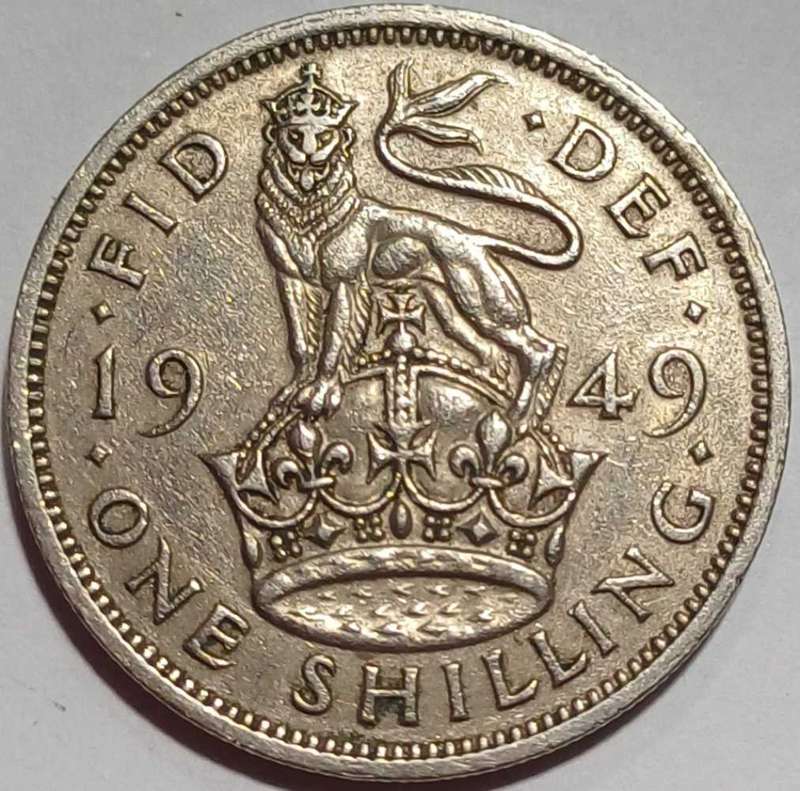 1949 GB 1 Shilling