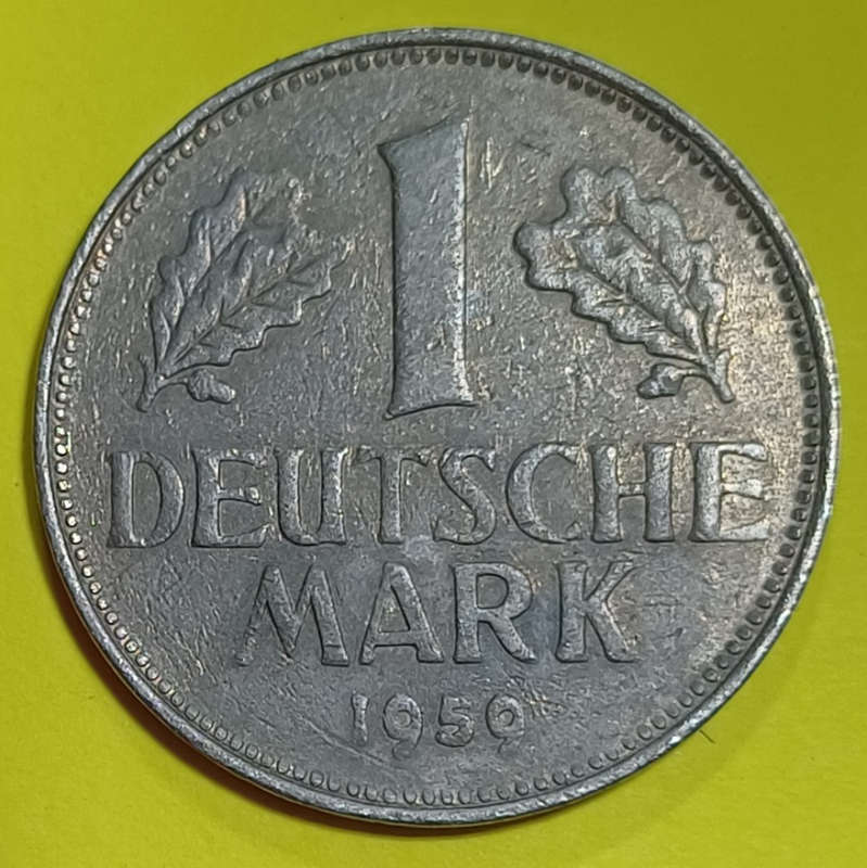 1959 Germany One Deutshe Mark