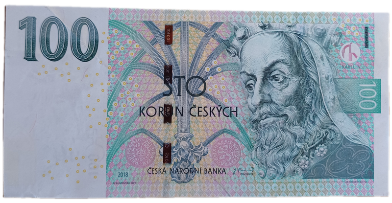 Czech Republic Bank Note 100 Korun (UNC)