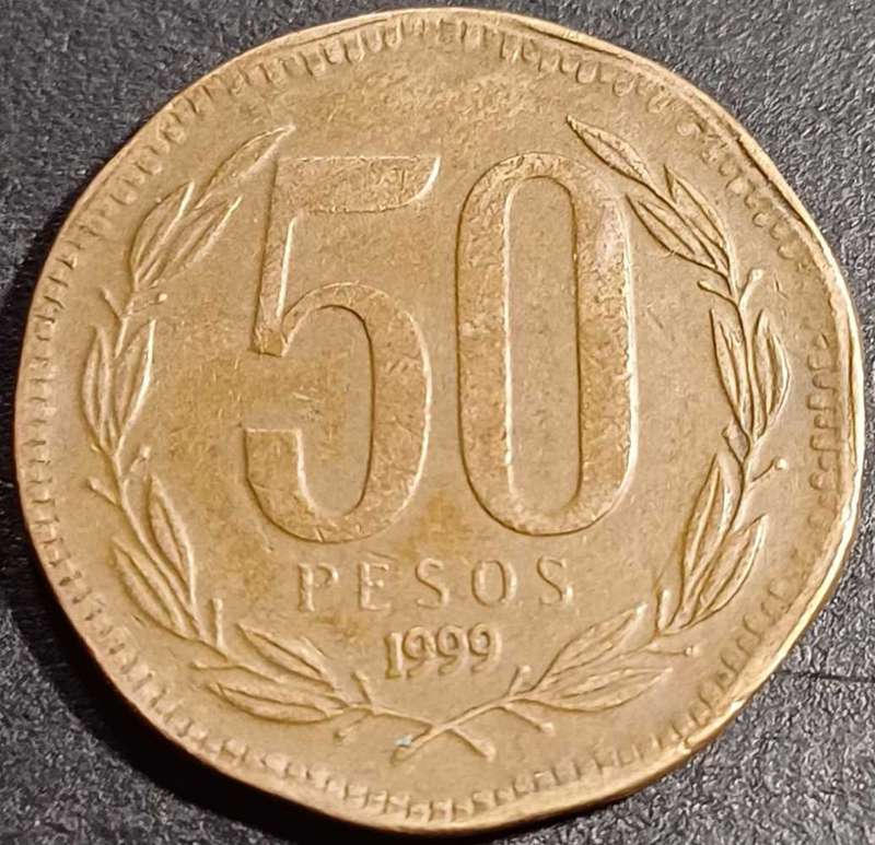 1999 Chile 50 Pesos
