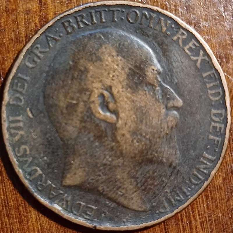 1909 GB 1 penny