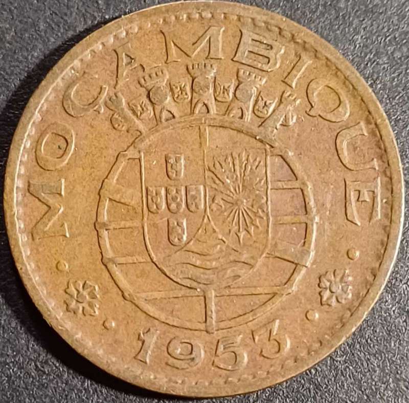 1953 Mozambique 1 Escudo