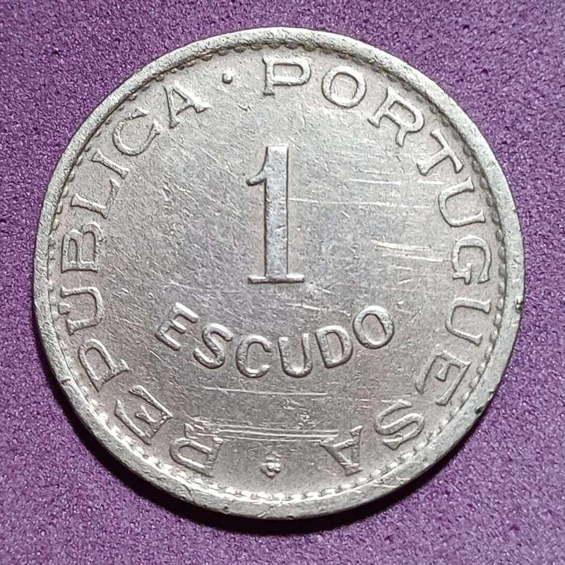 1950 Mozambique One Escudo