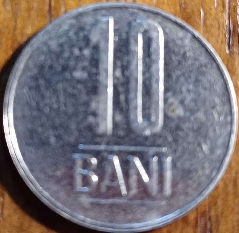 2015 Romania 10 Bani Coin