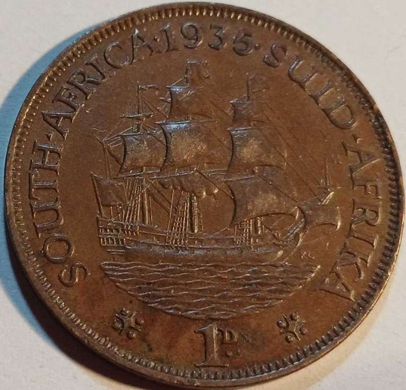 1935 SA 1 penny