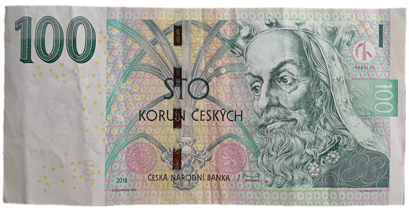 Czech Republic Bank Note 100 Korun