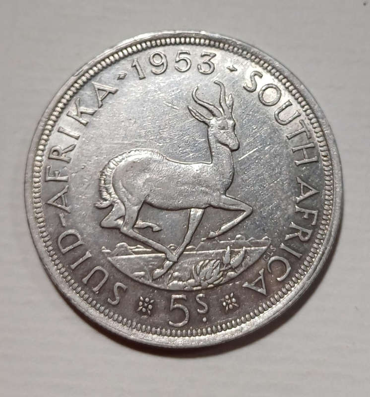 1953 Crown (5 Shillings)