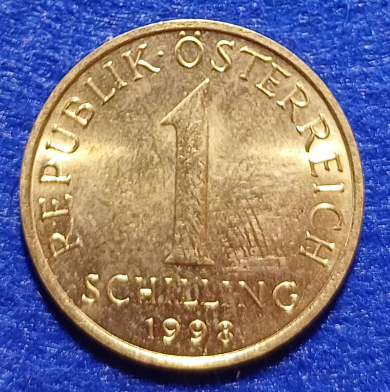 1998 Austria One Shilling