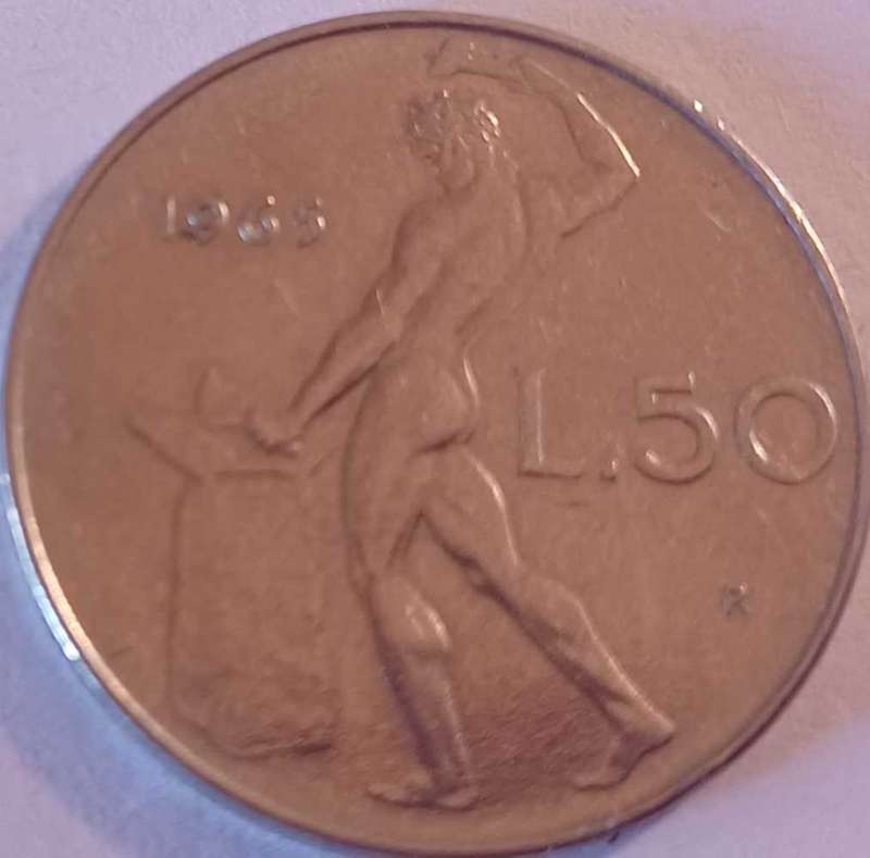 1965 Italy 50 Lire