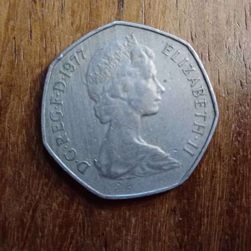 1977 Great Britain 50 pence