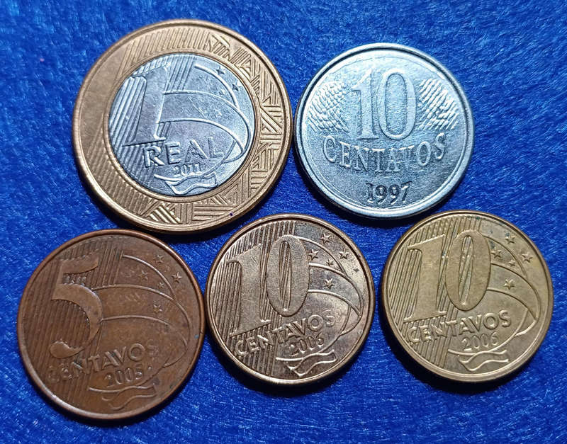 Selection of Brazil Coins