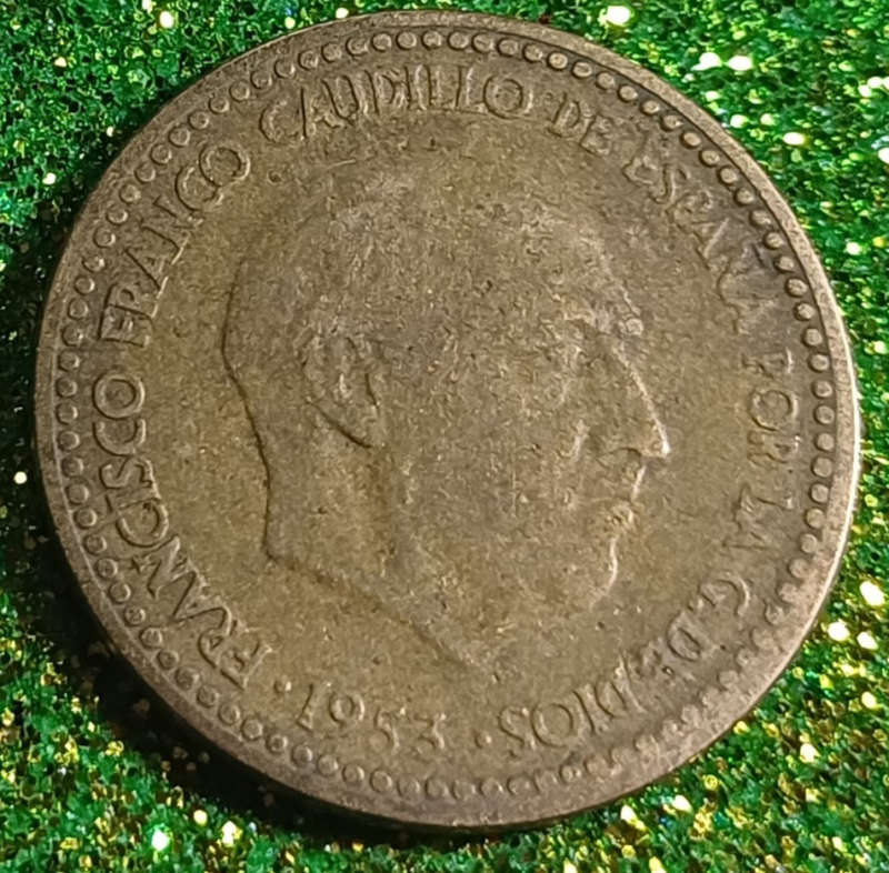 1953 Spain 1 Peseta