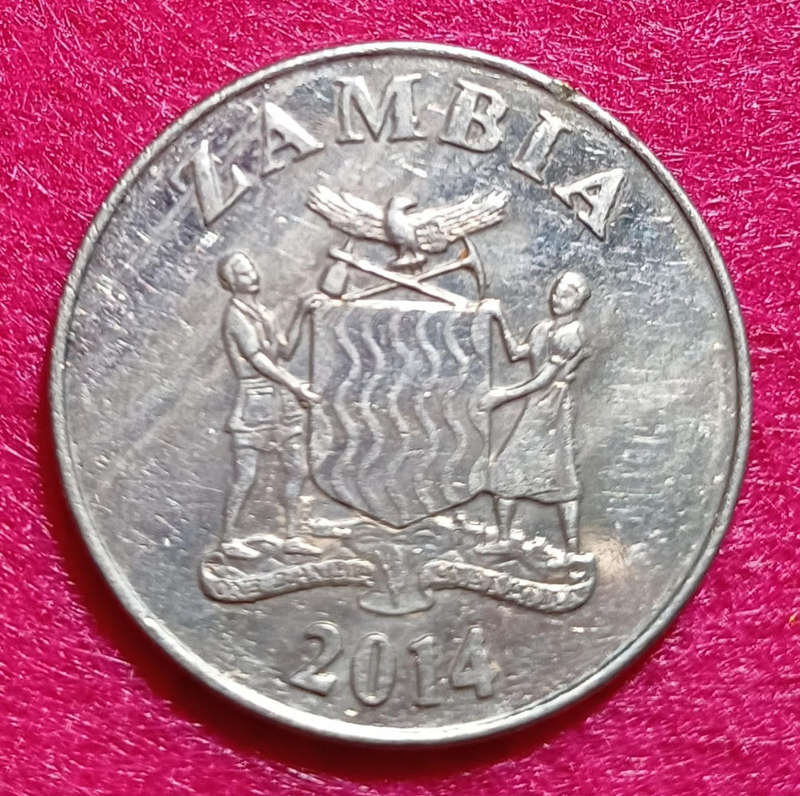 Zambia One Kwacha 2014