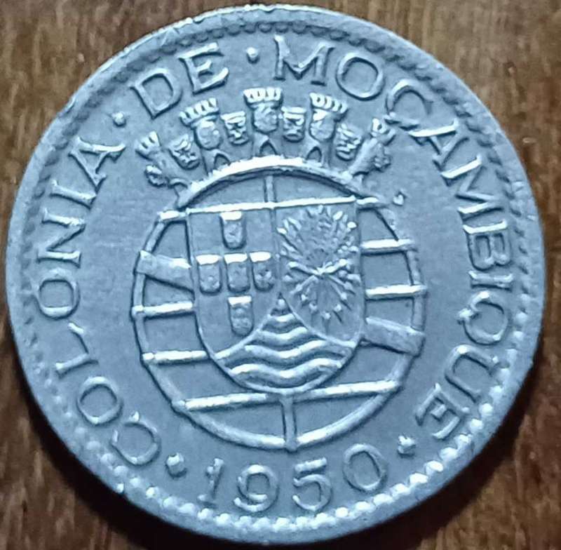 1950 Mozambique 1 Escudo