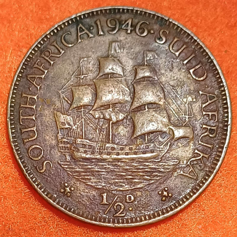 1946 Union Half Penny