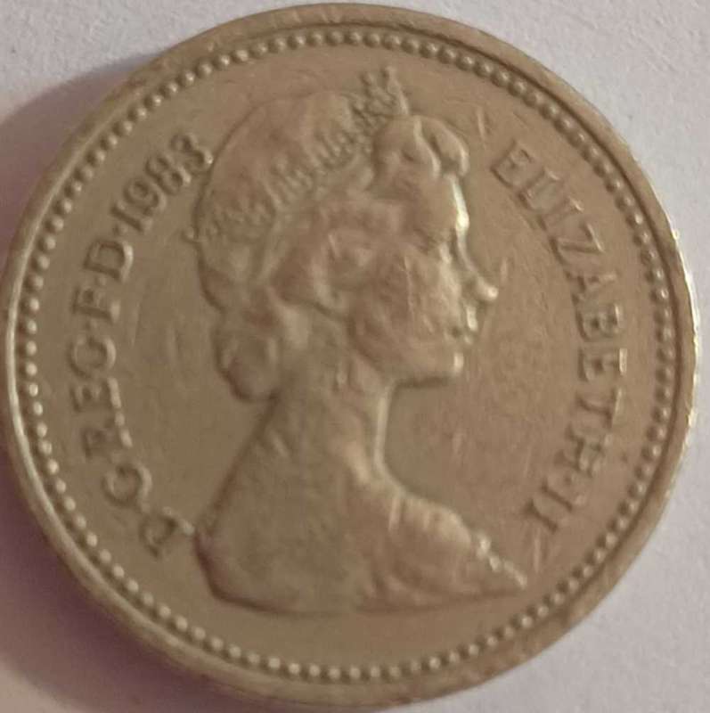 1 Pound GB 1983