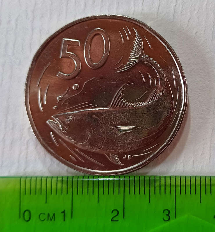 1972 Cook Islands 50 Cent