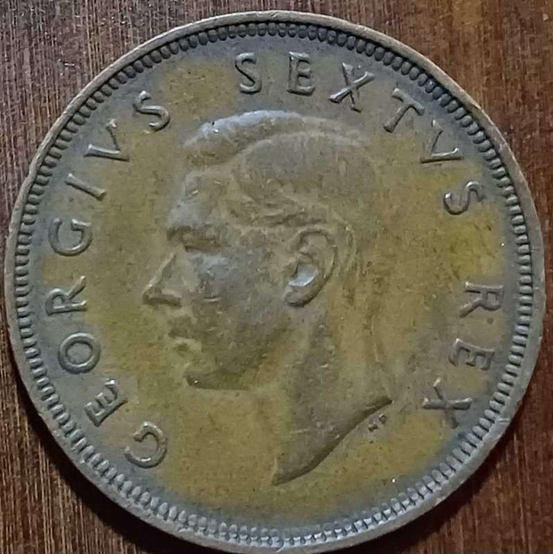 1 Penny SA Union 1950