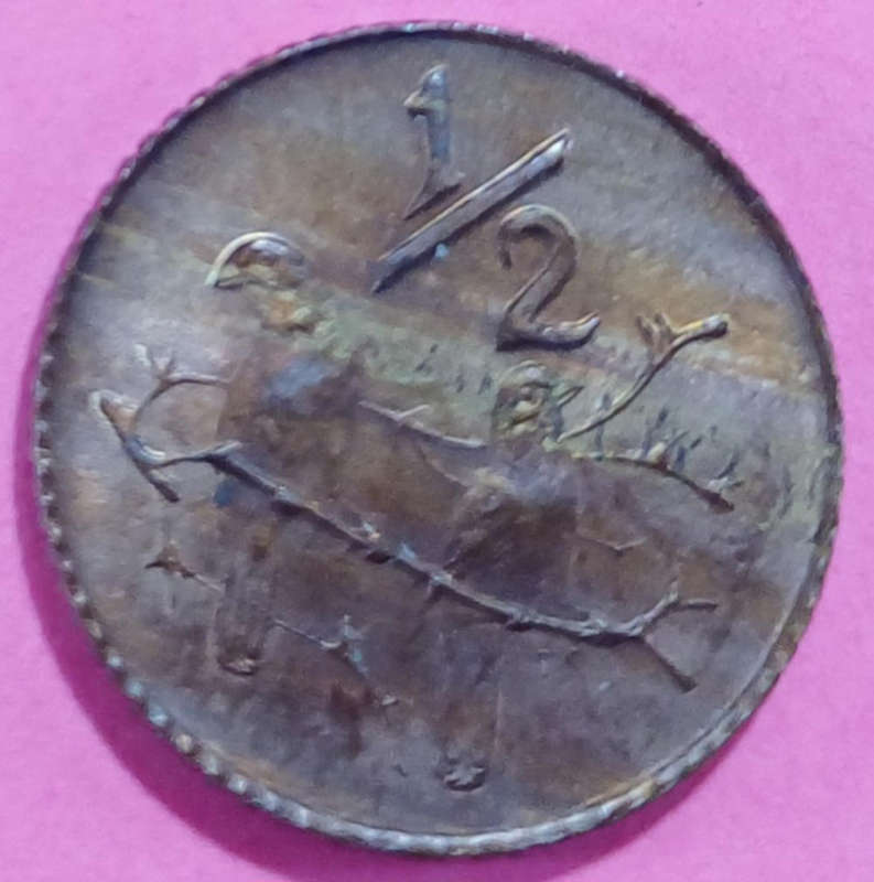 1974 SA ½ Cent
