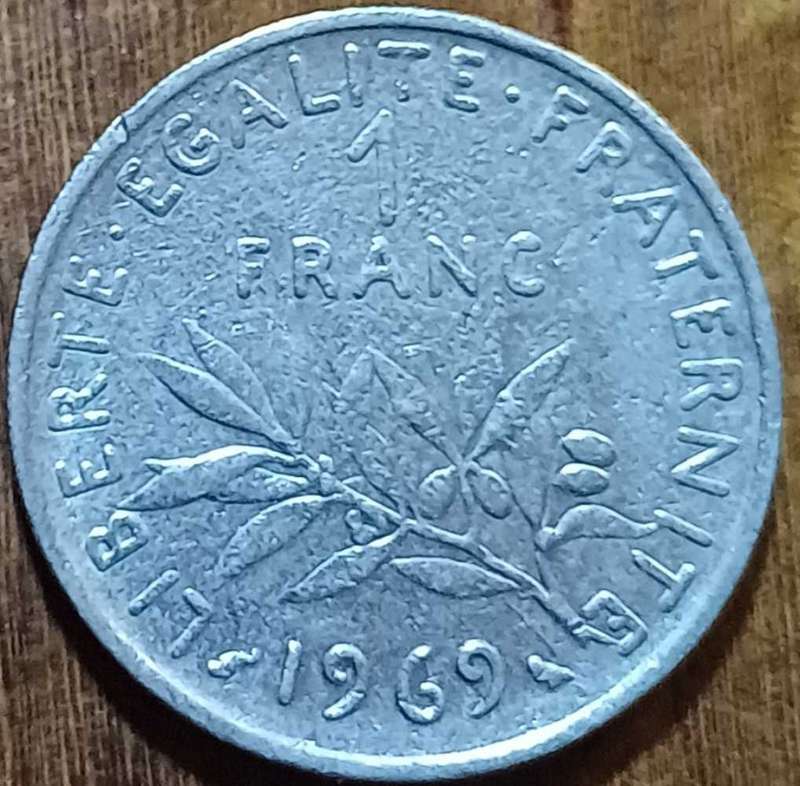 1969 France 1 Franc