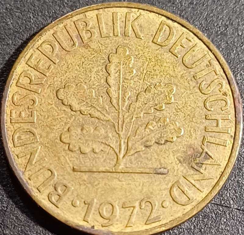 1972 Germany 10 Phennig