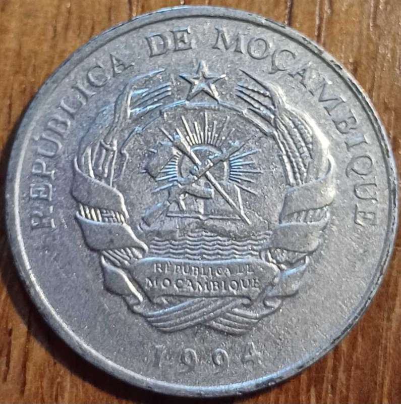500 Meticais Mocambique 1994