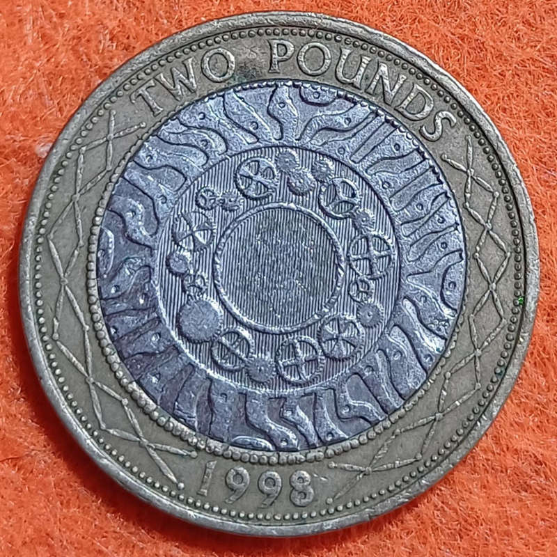 2 Pounds GB 1998