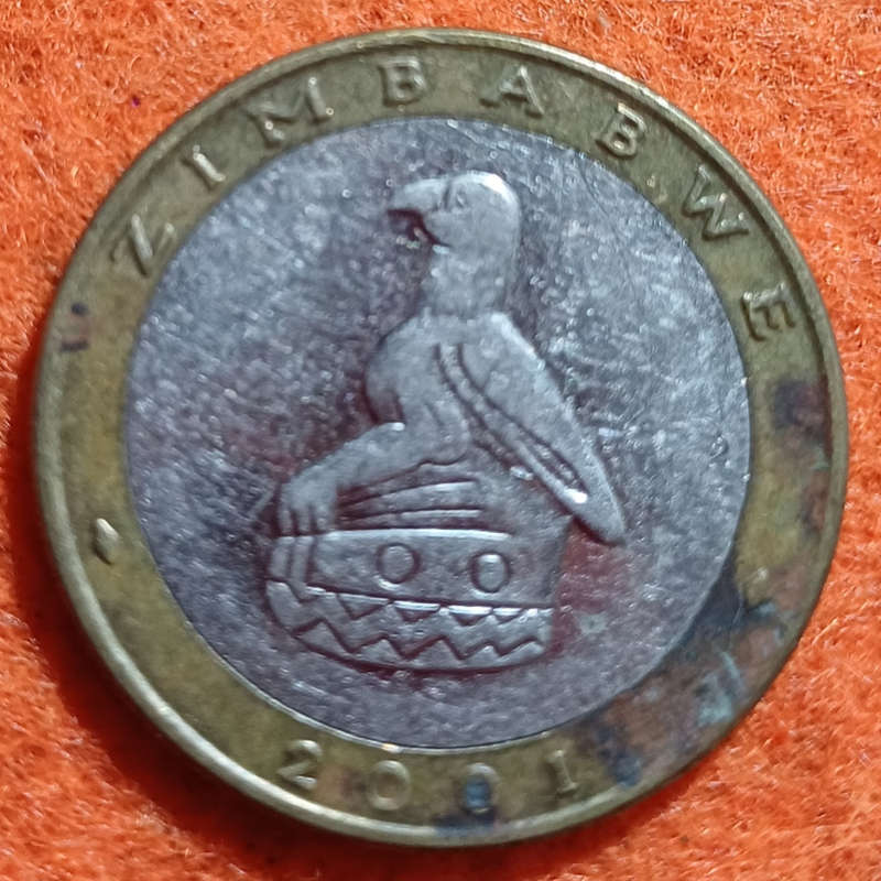 2001 Zimbabwe 5 Dollars