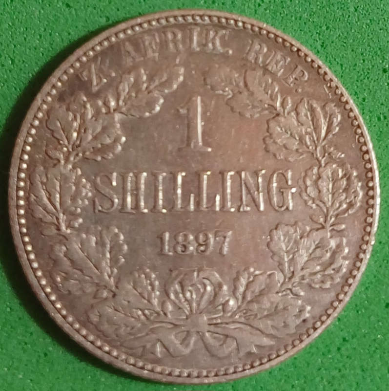 1897 ZAR 1 Shilling