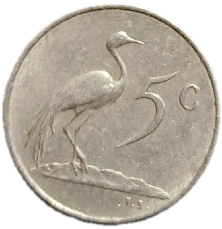 1977 SA 5 Cent