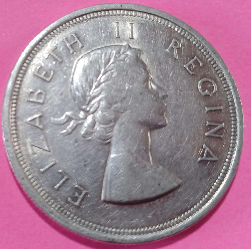 1953 Union 5 Shillings (Crown)