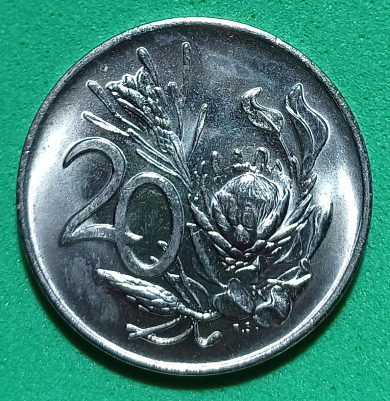 1975 SA 20 Cent