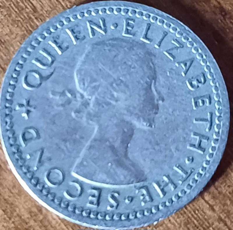 1956 Rhodesia & Nyasaland Threepence