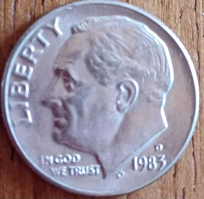 1983 USA 1 Dime