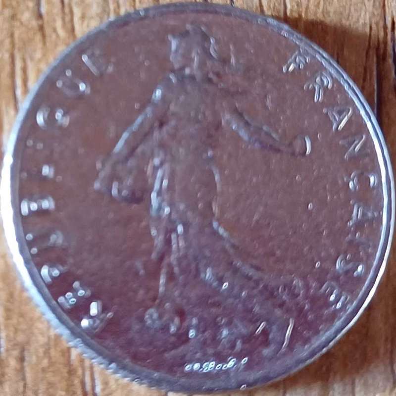 France ½ Franc 1990