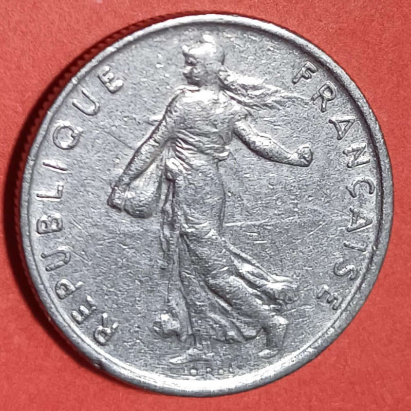 1966 France ½ Franc