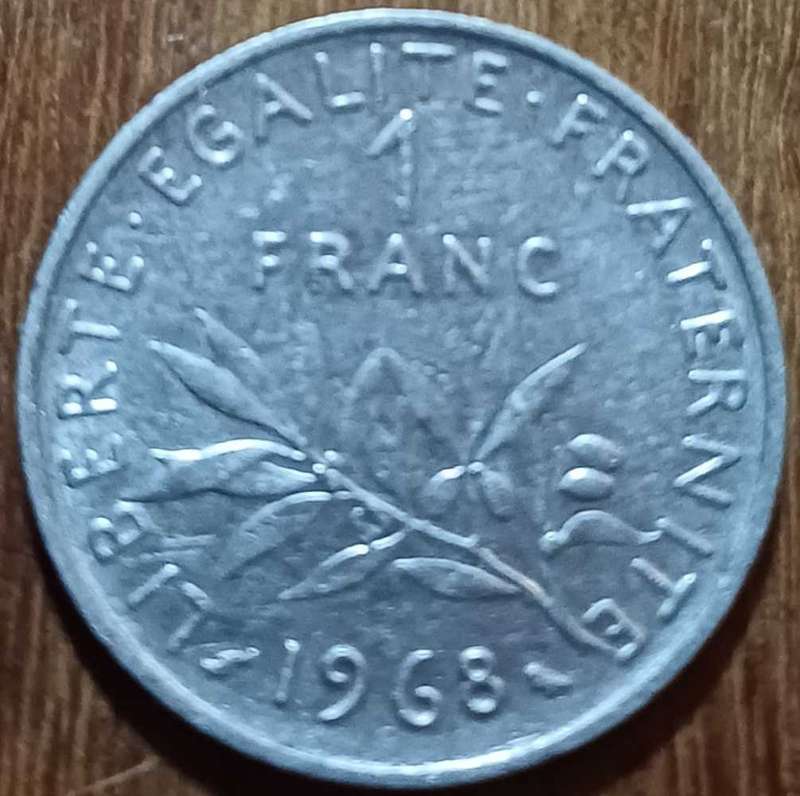 France 1968 1 Franc
