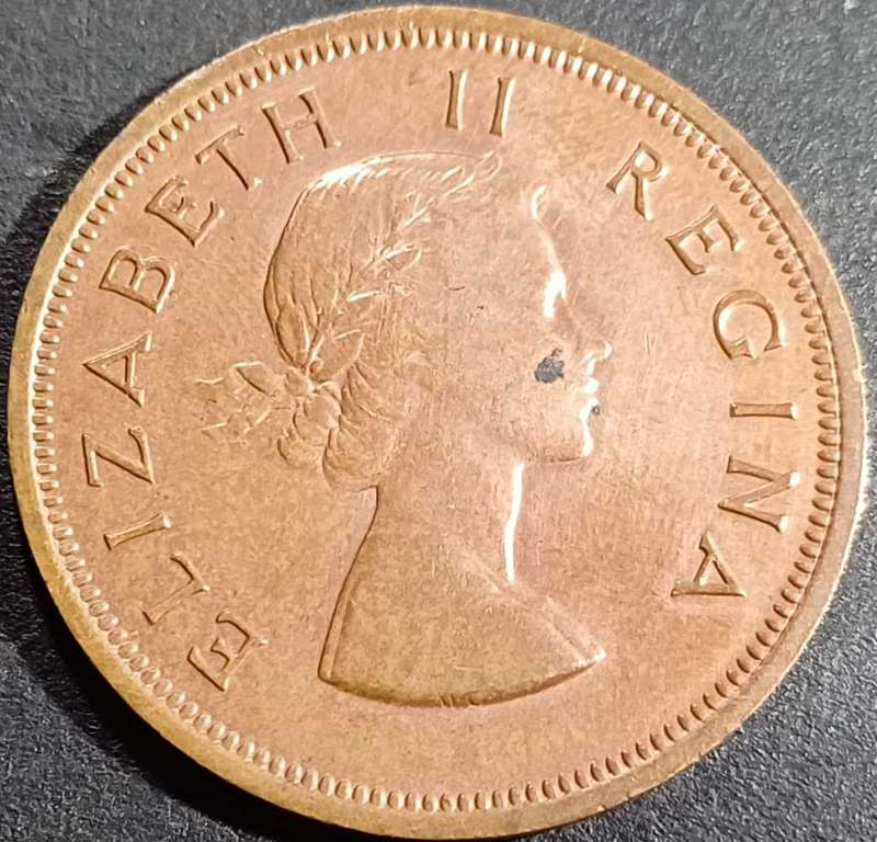 1960 SA Union 1 Penny