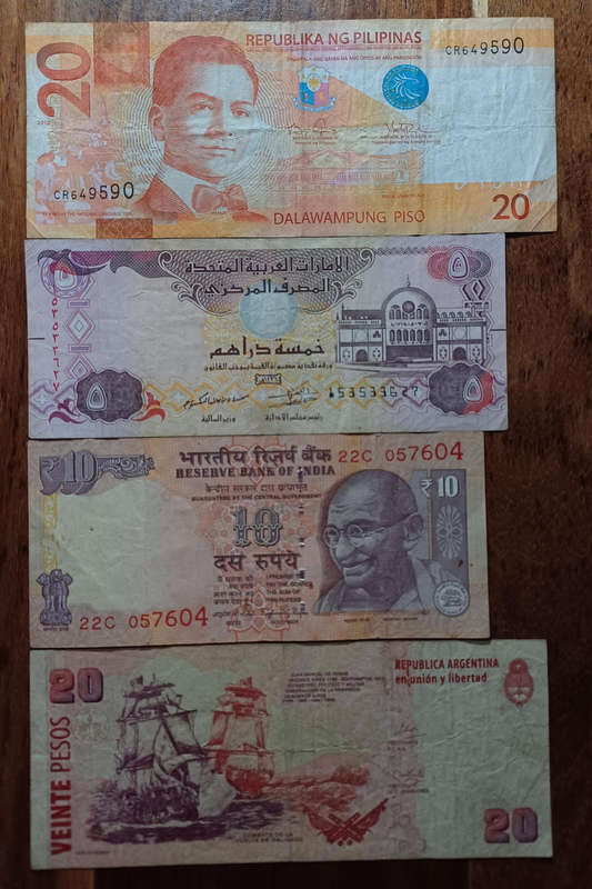 Lot of Various Bank Notes