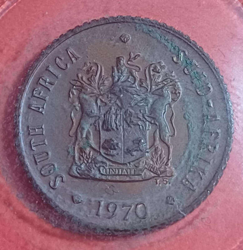 1970 SA ½ Cent (sealed)