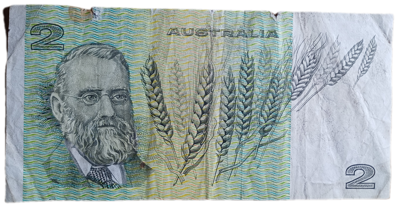 Australia Bank Note 2 Dollars