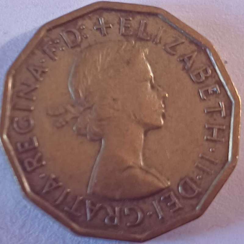 1963 GB 3 Pence