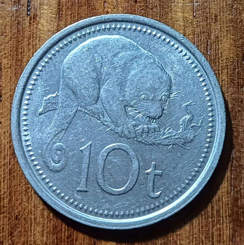 1976 Papua New Guinea 10 Toea