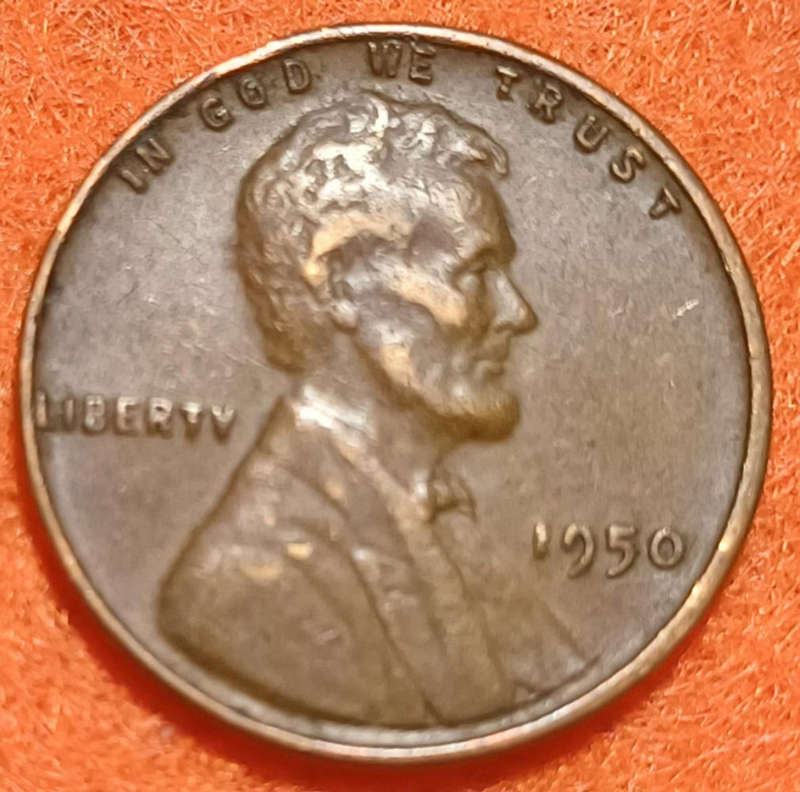 1950 USA One Cent