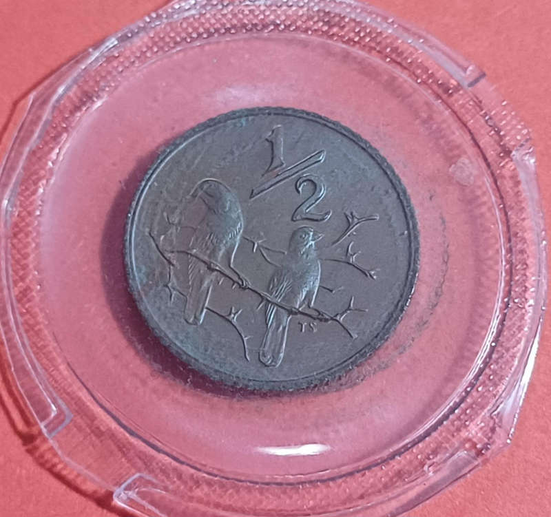 1970 SA ½ Cent (sealed)