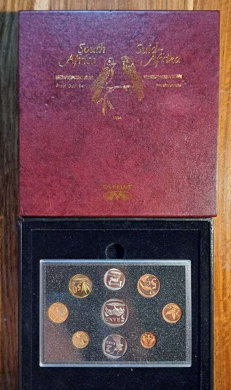 SA Mint 1994 Proof Set
