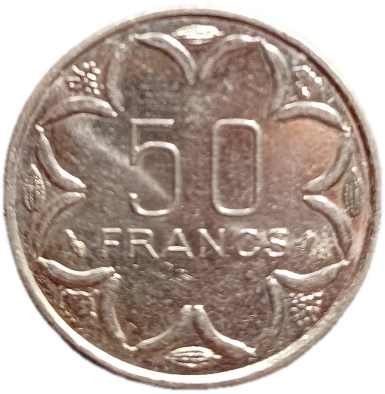 1998 Central African States 50 Francs